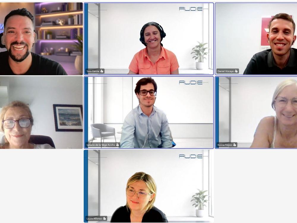 Sesión en línea con el equipo de Audiex Auditores Externos